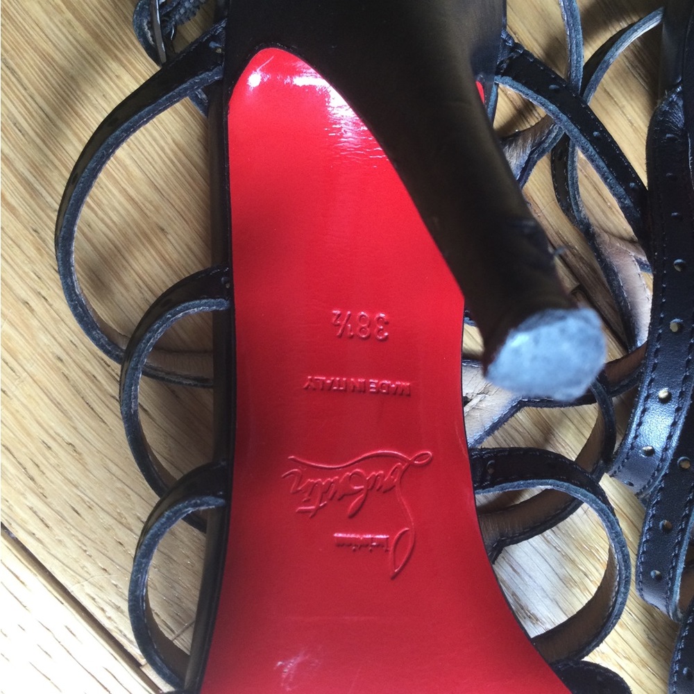 Great Louboutin heeled sandals - Picture 4 of 7